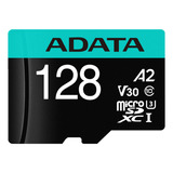 Micro Sd Adata Ausdx128gui3v30sa2-r 128gb Sdhc Uhs-i U3 Aqua