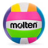 Pelota Volleyball Balon Voleibol Voley Molten Ms500 Neon N°5