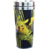 Pokemon Lenticular Pikachu - Taza De Viaje (16.0 fl Oz)