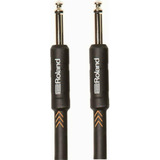 Cable Roland Serie Black Instrumento 2 Conectores Plug