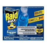 Raid Max Fogger Mata Cucarachas 3 Pack 179gr