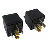 Set 2x Relay Automotriz 12v Relevador 5 Terminales 5-pin 30a