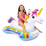 Flotador Inflable Intex Pony 163cm Unicornio Grande 57552np