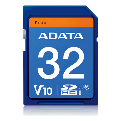 Adata Memoria Sd 32gb Uhs-i Clase 10 Celulares 50mb\u002Fs | Meses sin interés