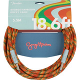 Cable Fender Guitarras O Bajo George Harrison 18.6 Ft