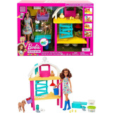 Muñeca Barbie Playset Farm Fun Hgy88 - Mattel