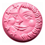 Molde De Silicona Para Pasteles Sun, Moon & Stars, Forma Red