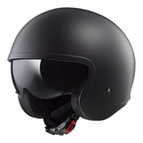 Casco 599 Spitfire Mono Mat Black Bagattini Motos C