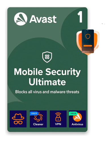 Antivirus Avast Mobile Security Ultimate | 1 Dispositivo