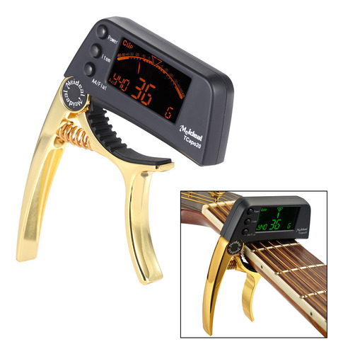 Pantalla Lcd Acústica Capo Normal Para Bajo Eléctrico Folk