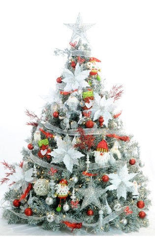 Arbol De Navidad Bariloche Majestic 1,8 M Kit S/luxe* Sheshu