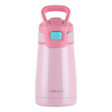 Garrafa Térmica Kouda Infantil 350ml - Oka Kids Cor Rosa