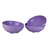 Tupperware 4 Tigela 700ml Floresta Lilás