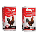 Kit 2 Thuya Avícola Simões 500 Ml Verrugas Pelotas Bouba Ave