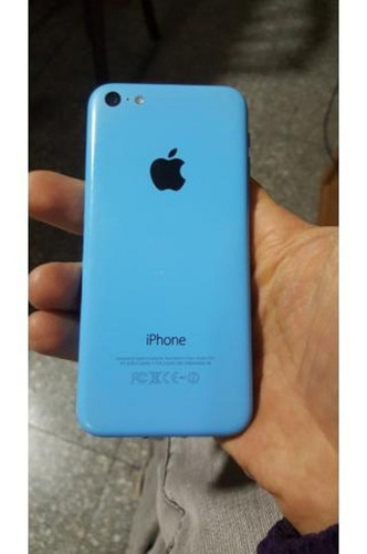 iPhone 5c 16 Gb Azul Impecable Libre Icloud Remato