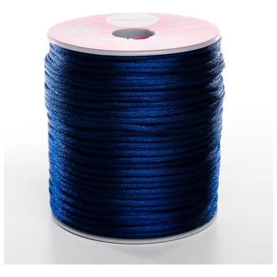 Cola De Rata 2mm Rollo 100 Metros Diferentes Colores 1pz Color Azul Marino | MercadoLibre