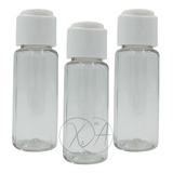 Envases Mini Botellas Pequeñas 20 Ml Tapa Flip Top X 40 Pzs