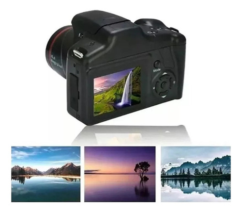 Câmera Digital Com Zoom Hd Para Fotografia Profissional [f]