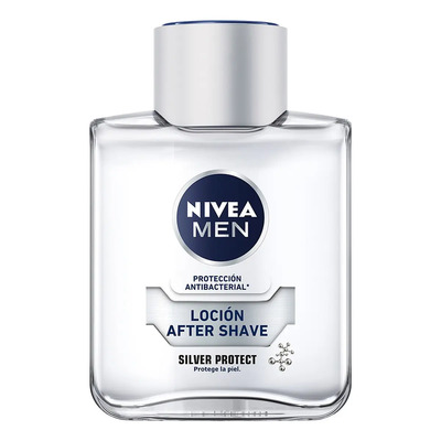 After Shave en Loción Nivea Men Silver Protect Antibacterial 100ml | MercadoLibre