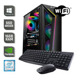 Pc Gamer I3 3.3ghz Placa De Video Geforce 8gb 480gb Ssd