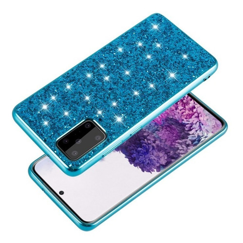 Funda Glitter Tpu Strass Para Samsung S20 Fe Fan Edition 