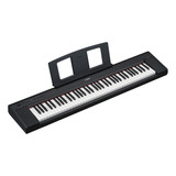 Piano Digital Piaggero Yamaha Np-35b, Color Negro, 110 V