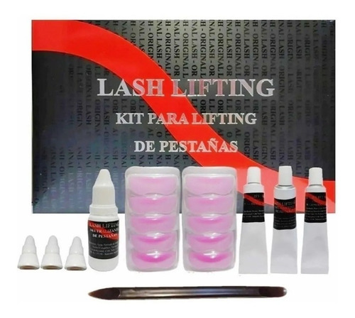 Kit De Lifting De Pestañas Lash Lift + Kit Tinte Lash Color