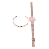 Conjunto De Joyas De Reloj Para Mujer, Reloj De Aleación Con