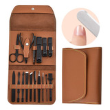 Kit Manicure Set Para Uñas Corta Uñas Set Pedicure Uñas 16p