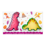 Cortadores De Galletas Molde Dinosaurios Fondant Repostería 