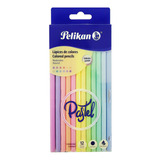Lápices De Colores Pastel Pelikan - Unidad