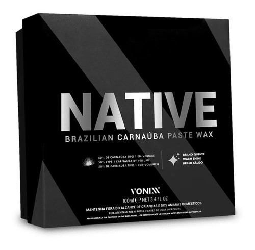 Vonixx Native Carnauba Paste Wax Cera 100ml