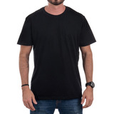 Camiseta Camisa Básica 100% Algodão Lisa Premium Unissex