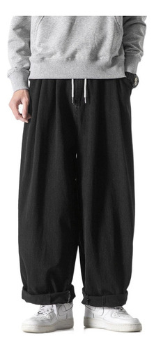 Pantalones Vaqueros De Pierna Ancha Para Hombre, Vaquero [u]