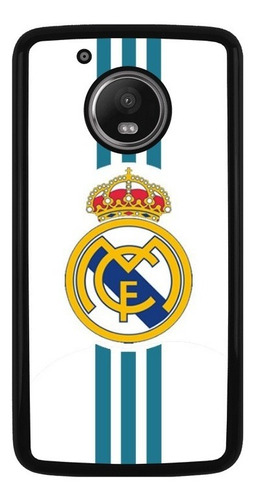 Funda Protector Para Motorola Moto Real Madrid Futbol 01