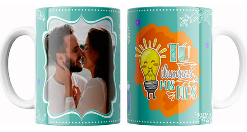 Taza Ceramica Enamorados Personalizada Con Foto
