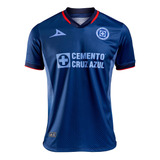 Jersey Pirma Futbol Cruz Azul Tercero Fan 23/24 Hombre Azul