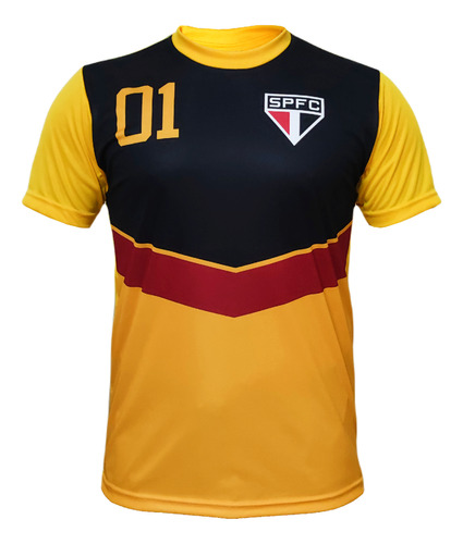 Camisa São Paulo Retro Personalizada Goleiro Centésimo Gol