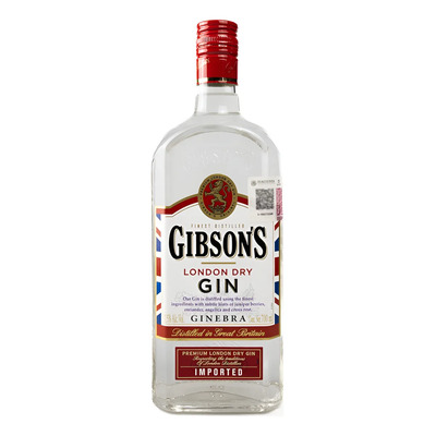 Ginebra Gibson´s London Dry 700 Ml Toques De Frutos Rojos, Los Aromas De Frambuesa Aportan Un Toque De Dulzura Y Frescura Al Sabor | MercadoLibre