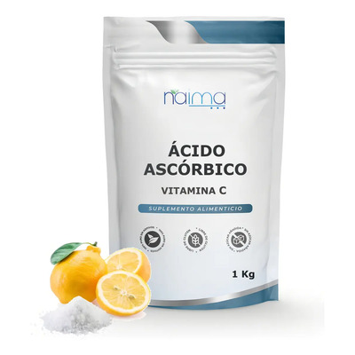 Ácido Ascórbico Granel 1 Kilogramo Aditivo Alimenticio E300 | Meses sin interés
