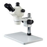 Kit Microscopio Trinocular 8-50x Base Plana