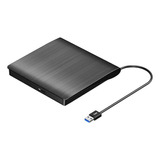 Gravador Dvd Externo Portátil Slim Usb3.0 Tipo-c Mac Pc Note
