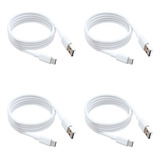 Pack 4 Cable De Carga Rápida 1.5m Usb Tipo-c Cable