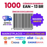 1000 Códigos De Barras Ean 13 789 Para Marketplace