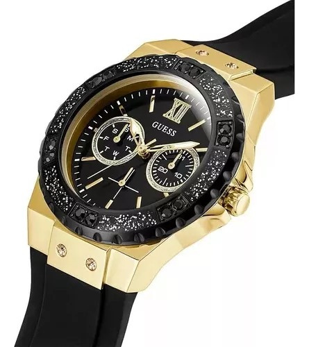Reloj Guess Mujer W1053l7 Negro Dorado
