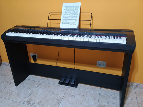 Piano Kurzweil Ka90 Con Pie De Triple Pedalera