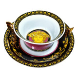 Taza Te  Porcelana Versace Meduza Rosenthal 