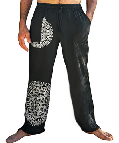 Pantalón Hombre  Babucha Yoga Taichi Jogger  C70c