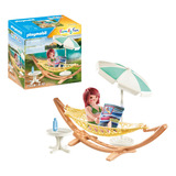 Figura Para Armar Playmobil Family Fun Tumbona De Playa +3