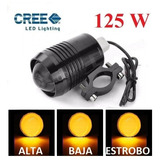 Led Luz Seña Direccional Auto Moto Estrobo Harley Cafe 883